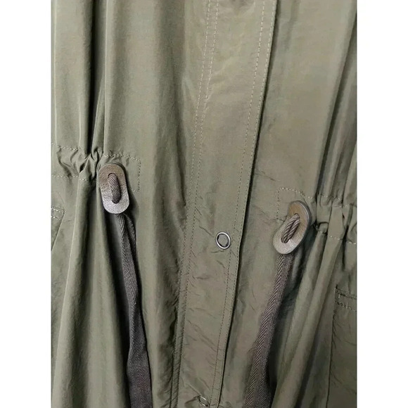 Free People Wind swept jacket size L Wild sage green - Picture 12 of 14